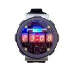 MCA Studio’s Cyberpunk Circuit Watch – часы на газоразрядных лампах в стимпанк стиле