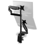 utte Long Monitor Arm – полностью регулируемый держатель для двух мониторов