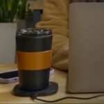 Кружка с подогревом Celsius Mug работает от беспроводного зарядного устройства для смартфонов