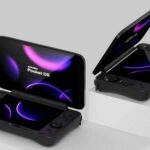 Портативная игровая консоль AYANEO Pocket DS имеет два сенсорных экрана